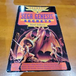 Sega GENESIS SECRETS by Rusel DeMaria 