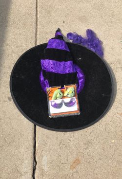 Witches Hat and Nose