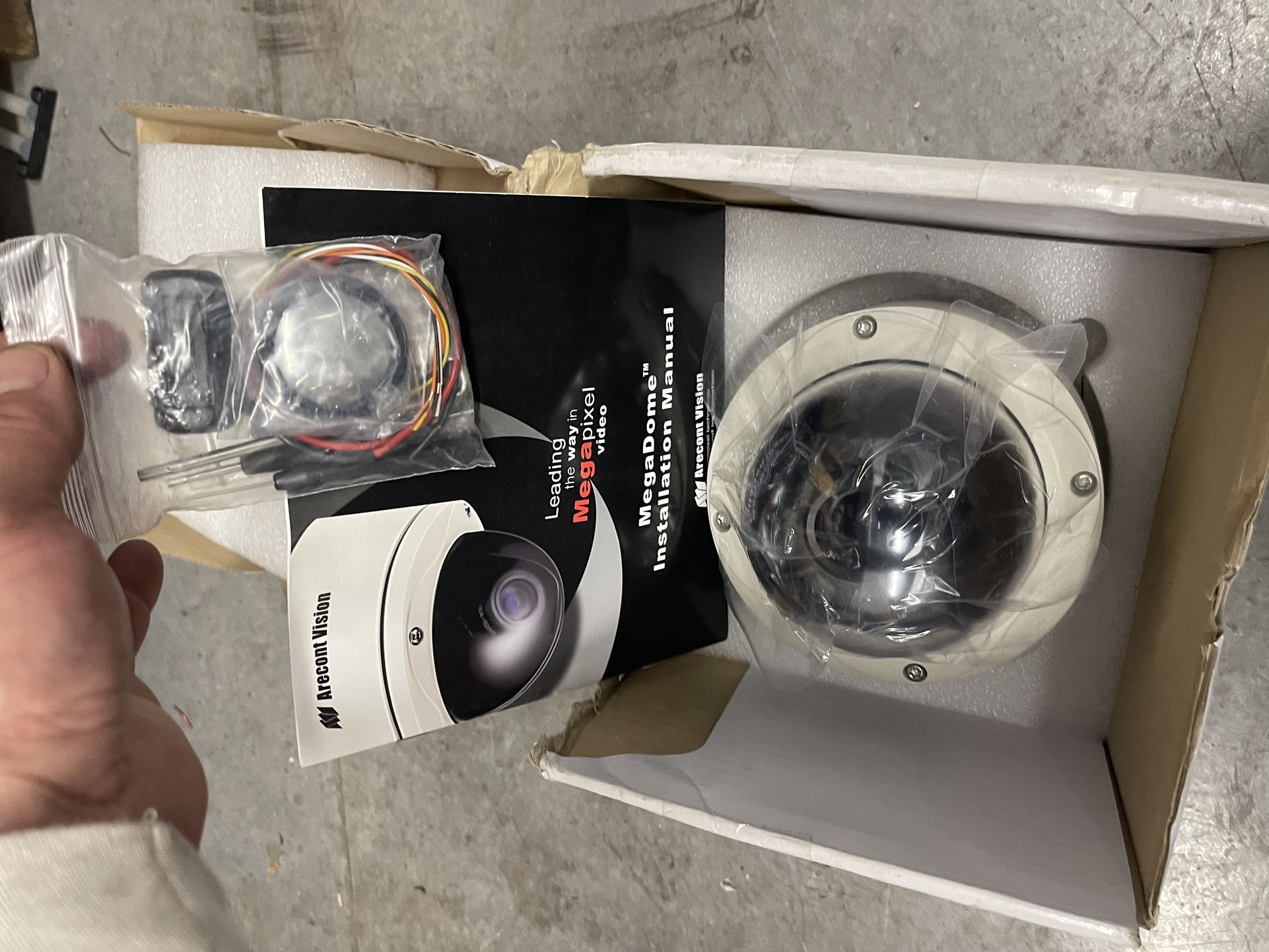 Old School Industrial Dome Camera