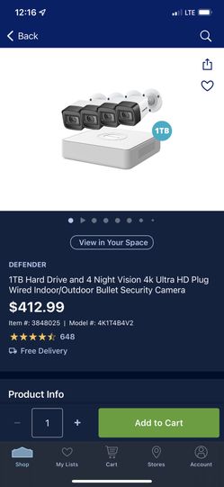 Defender 4K Security System