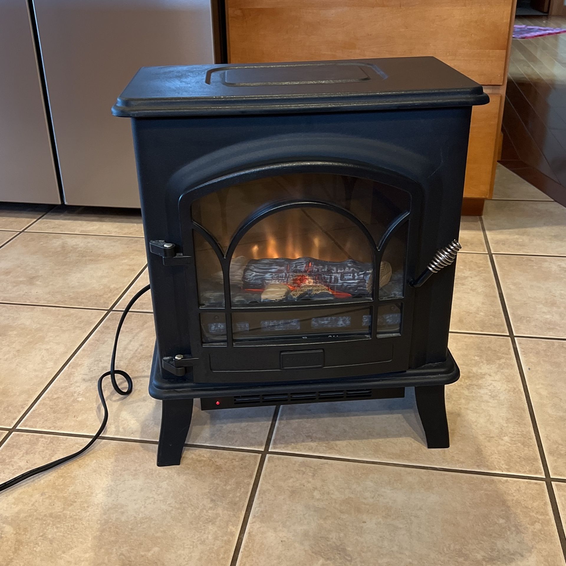 Sylvania electric fireplace heater