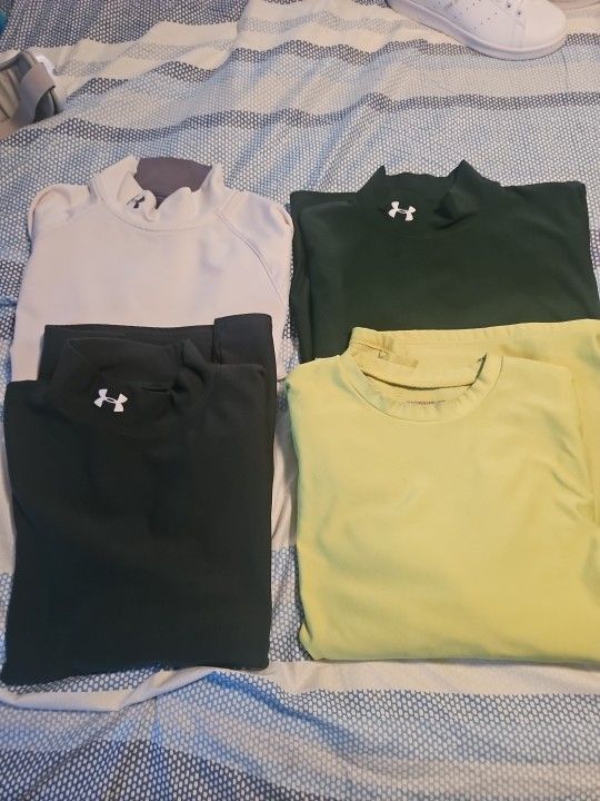 4 Compression Cold Gear Shirts 3 Under Armour
