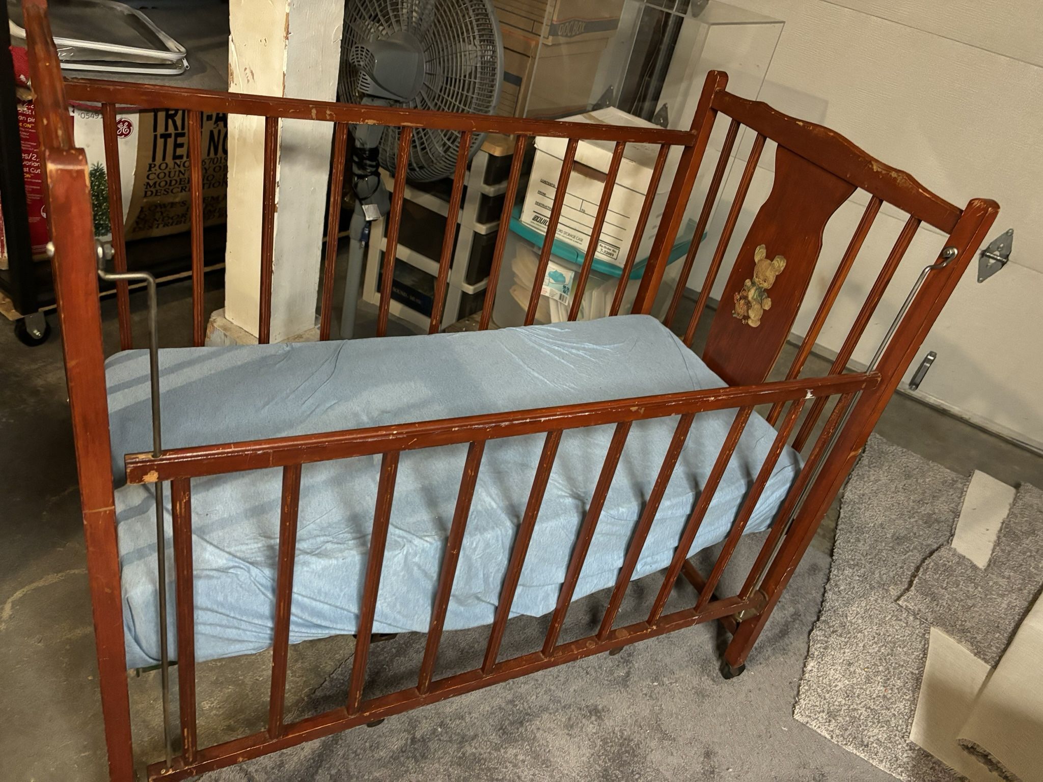 Vintage Doll Crib
