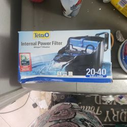 Tetra Internal Power Filter 20 To 40 Gallon