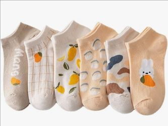 Cute Animal & Flower Women’s Ankle Socks - Soft Combed Cotton (NEW)