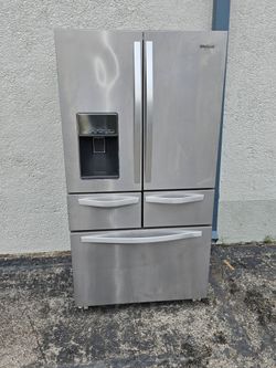 Whirlpool stainless steel five days refrigerator
