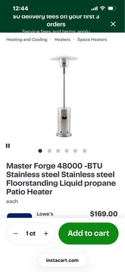2 outdoor heaters