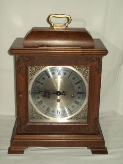 Hamilton Presentation Carriage Mantel Clock