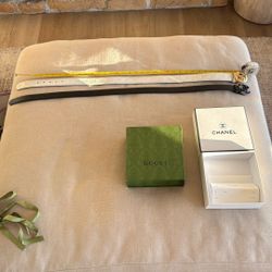 Gucci Belt Ivory Woman’s 36” Length 