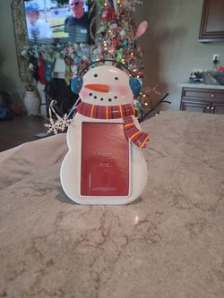 SNOWMAN  Picture Frame
