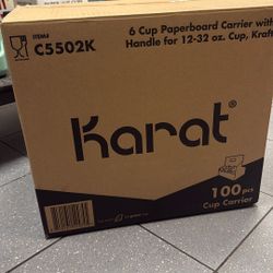 Cup Carrier For 6 Cups