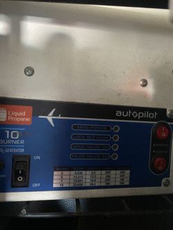 Autopilot Co2 LP Generator, 10 Burners