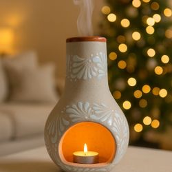 Talavera Chimney | Incense/Candle Holder | Lead free