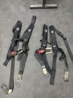 Pro Armor Black 4-Point Harness 2” Straps