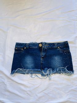 Blue Denim Skirt