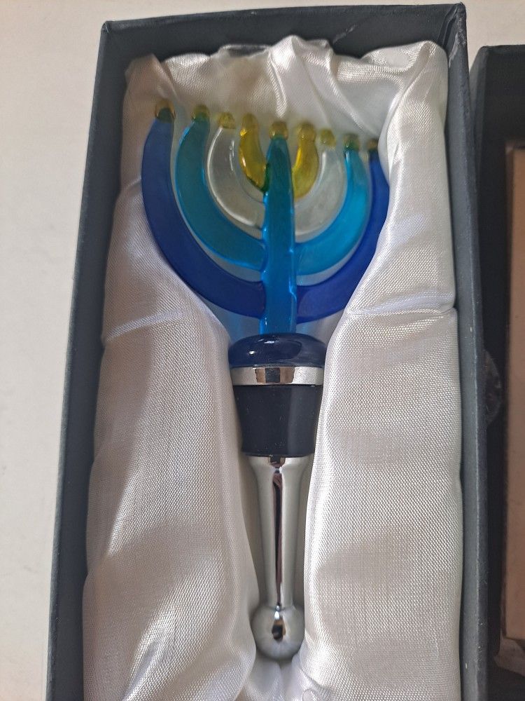 Blown Glass Bottle Stopper