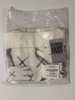 KAWS What Party Brooklyn Museum Tote Bag