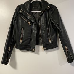 Blank NYC Faux Leather Jacket (Black)