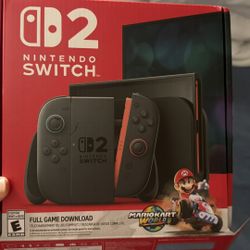 Nintendo Switch 2 w/ Mario Kart world & Carrying Case