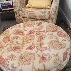 Chair And Ottoman