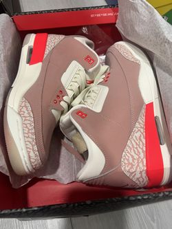 Jordan 3s Rust Pink Size 7 W