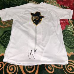 Carin Leon Signed Jersey 