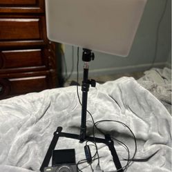 Ring Light And 4k Camera 