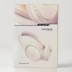 Bose QuietComfort Headphones, Noise Cancelling - Petal Pink (Brand New)