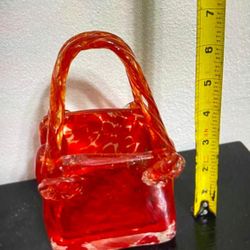 Adorno Cesta Cristal MURANO 