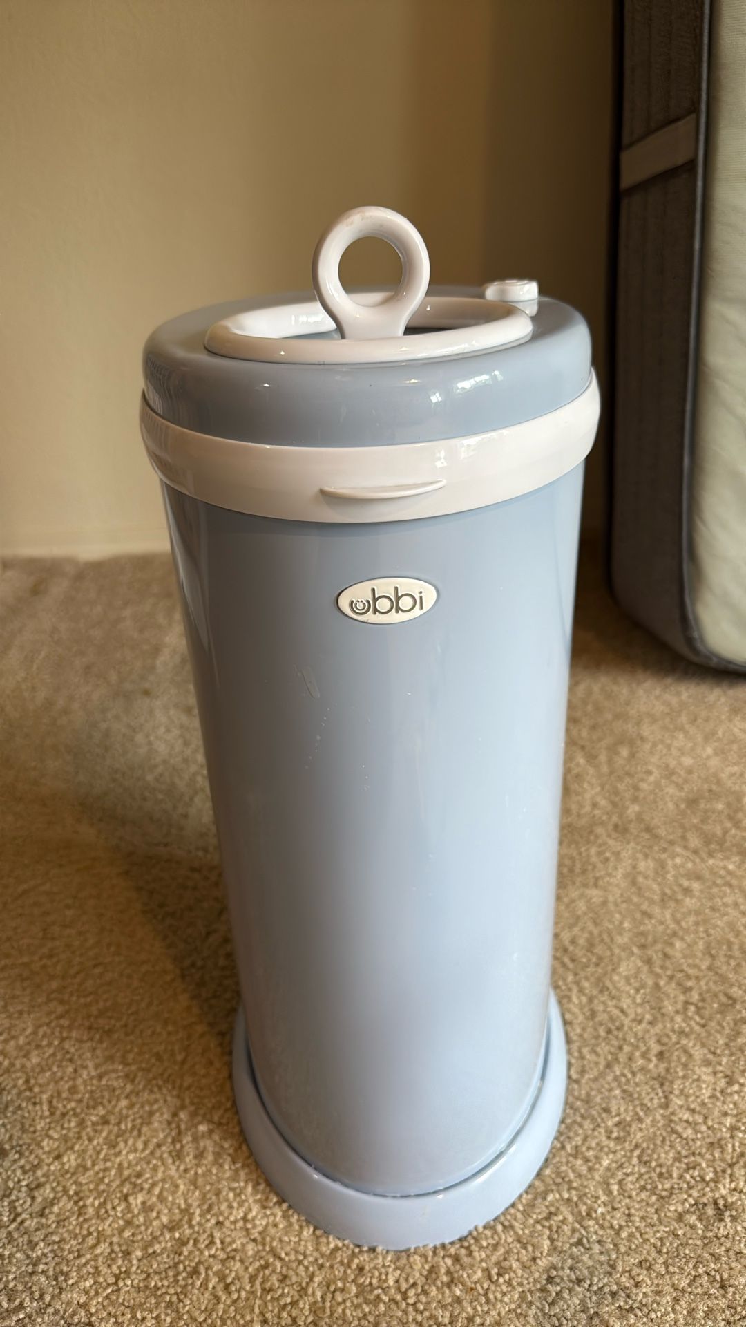 Ubbi Stainless Steel Diaper Pail, Odor Locking, No Special Bag Required