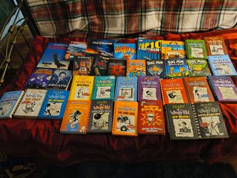 Diary of wimpy kid books and others