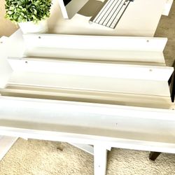IKEA Display shelf, Floating Bookshelves, white, 23 5/8 "