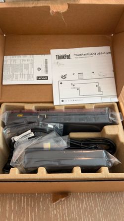 Lenovo ThinkPad Hybrid USB-C USB-A Dock 40AF0135US New Open Box