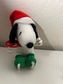 Christmas snoopy plush