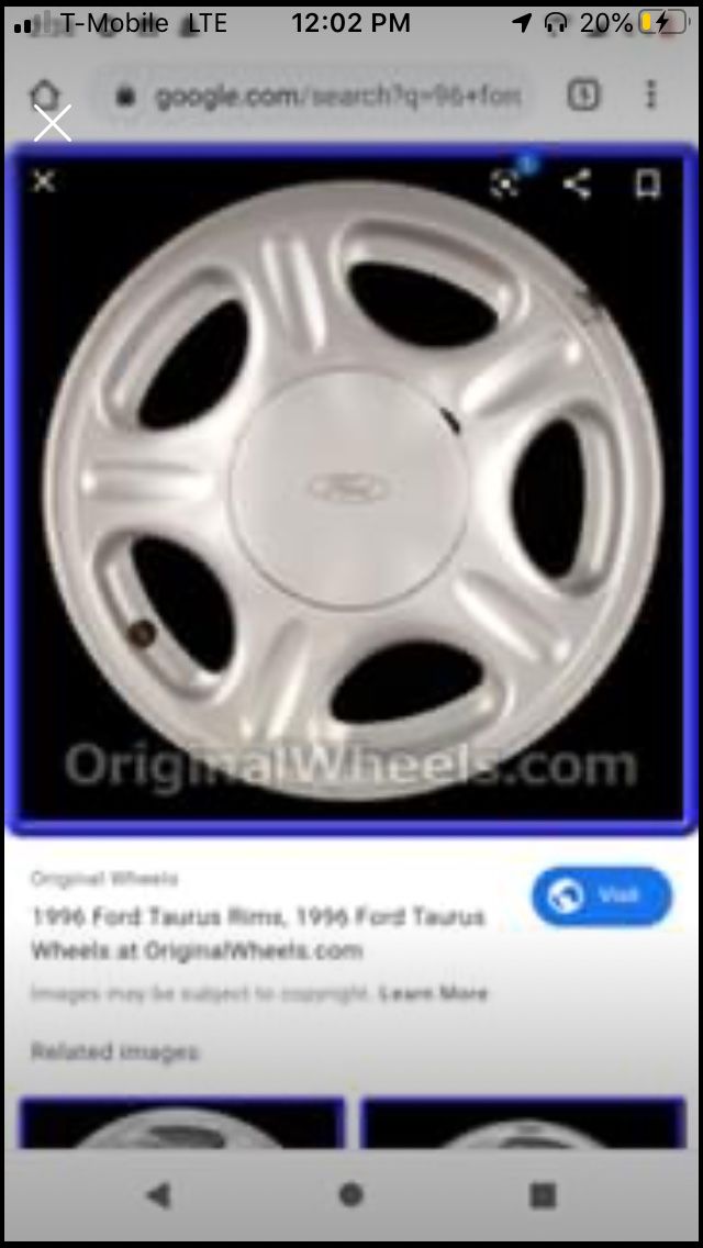 96-99 Ford Taurus rim