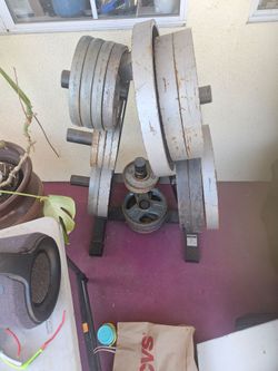 Olympic weights iron