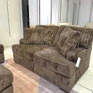 Corduroy Sofa Loveseat New Pair