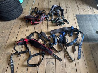 Nice safety harnesses.