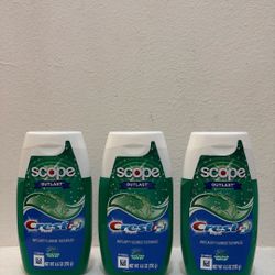 Crest Scope Outlast AntiCavity Fluoride Toothpaste Bundle Set