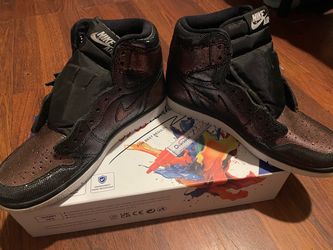Nike Air High-Top Sneakers Black Mesh