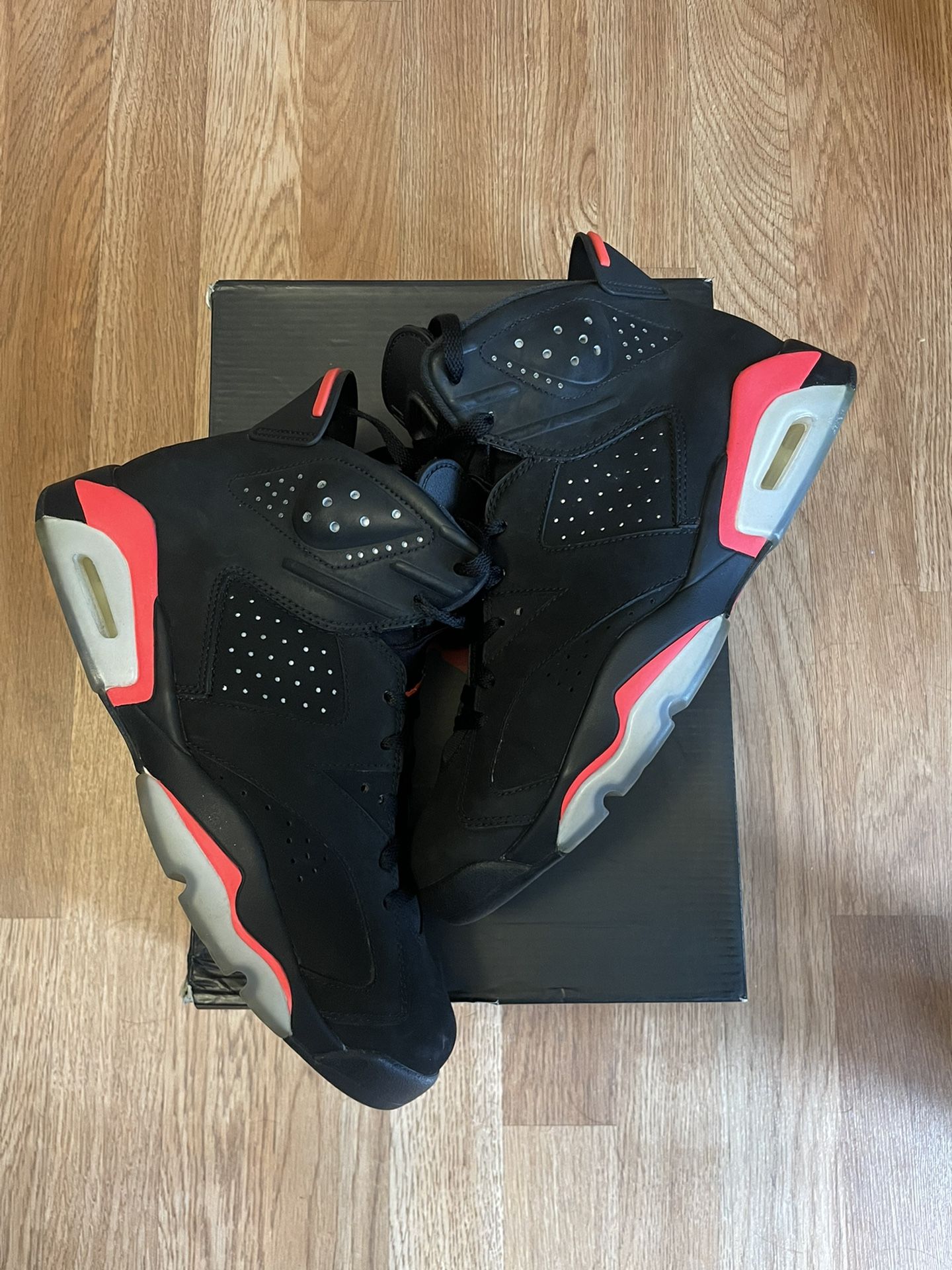 Jordan 6 Black Infrared Size 10