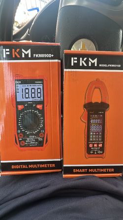 Digital Insulation Resistance Tester, Auto-Ranging TRMS Multimeter and AC/DC Digital Clamp Meter, TR