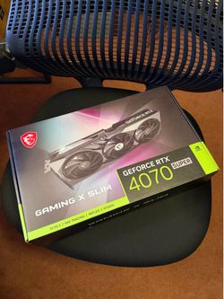 RTX 4070 SUPER (MSI GAMING X SLIM)