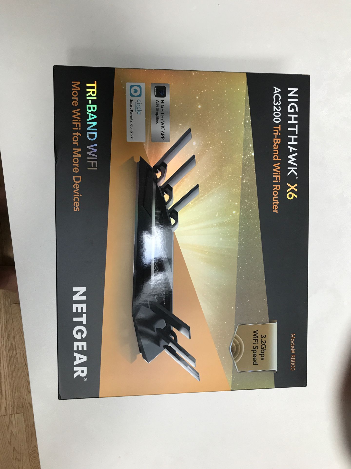 Netgear Nighthawk X6 AC3200 Tri-Band Wi-Fi Router