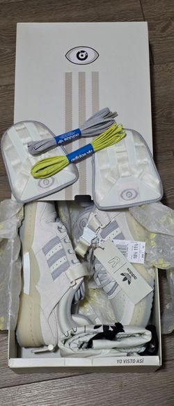 Bad Bunny × adidas Forum Low White Bunny  Men's US 10.5 New in box