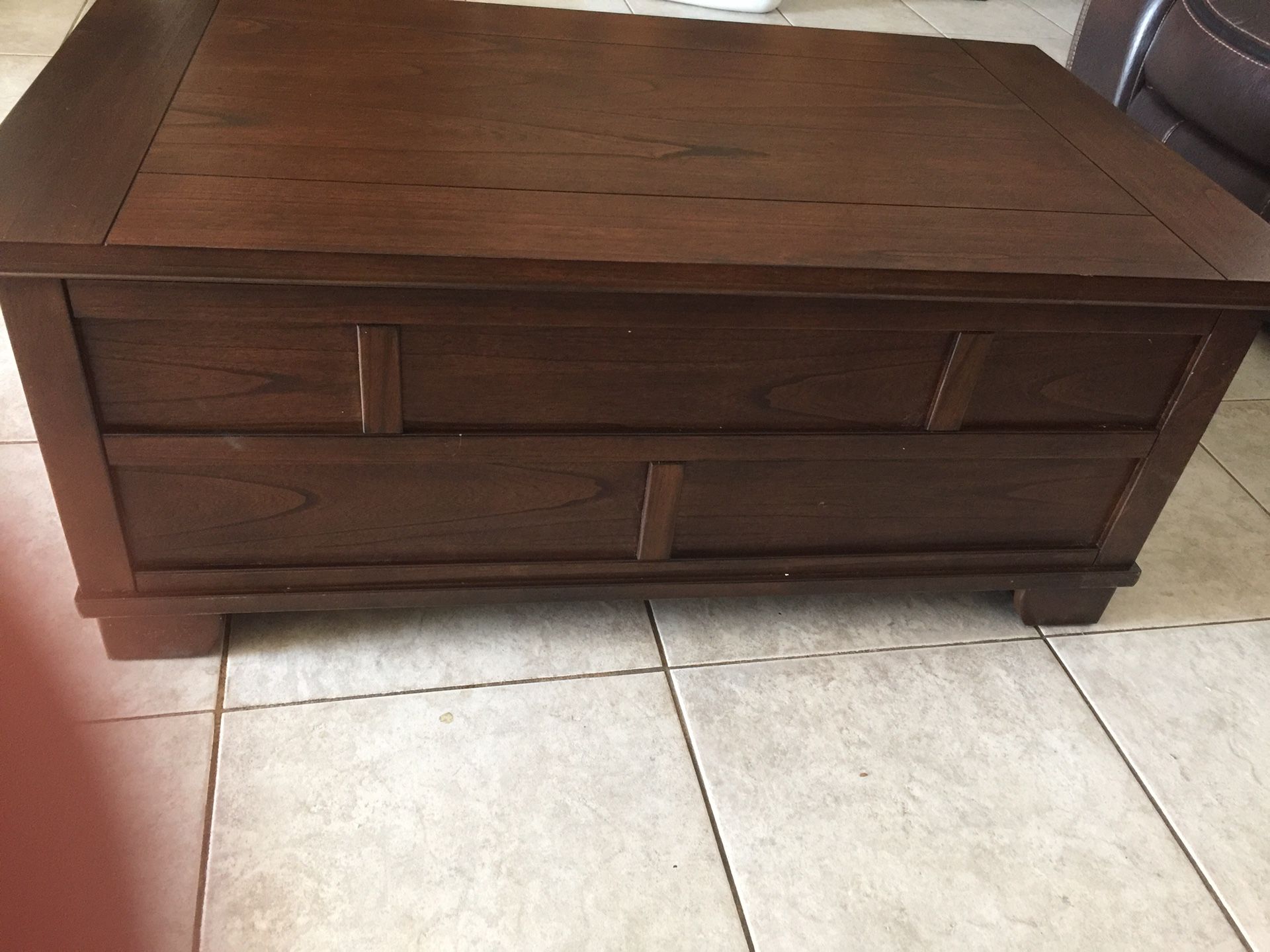 Brand New brown coffee table for Ashley