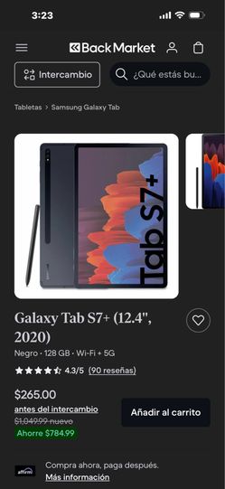 Samsung galaxy tab s7+