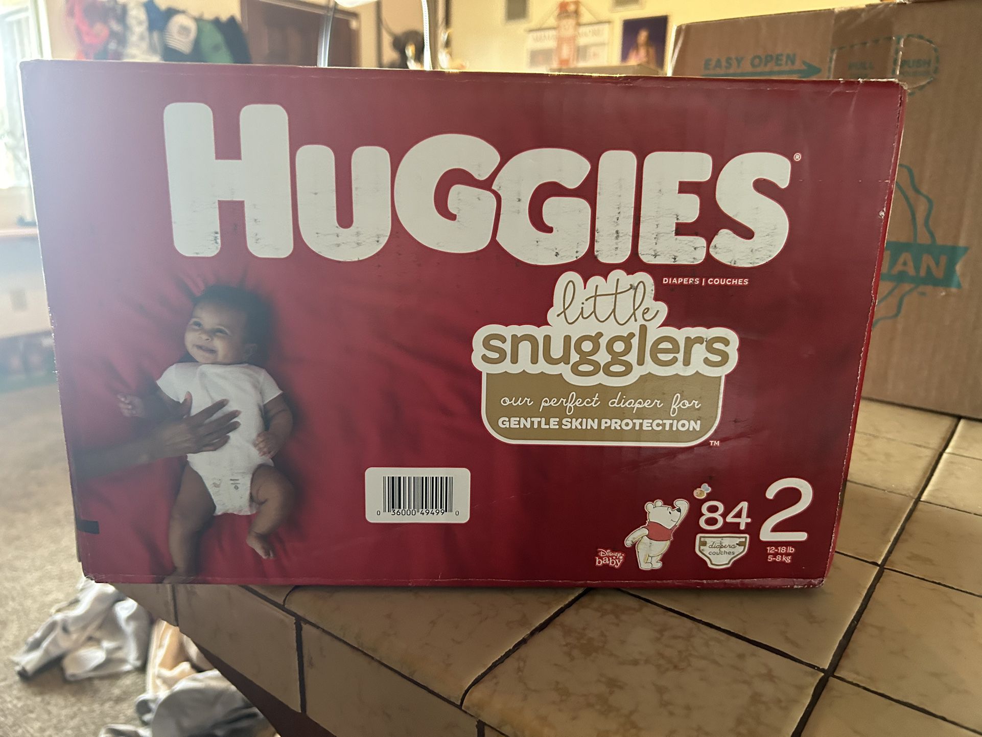 Huggies Little snuggles SIZE 2 84 Count 