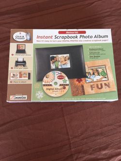 Scrapbook photo album