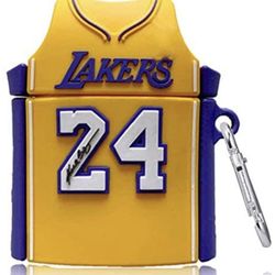 Kobe Lakers Jersey Premium AirPods 1,2 &3 Case Shock Proof Cover